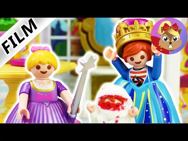 摩比游戏 playmobil 小尤一家庆祝万圣节 艾玛变成小公主啦